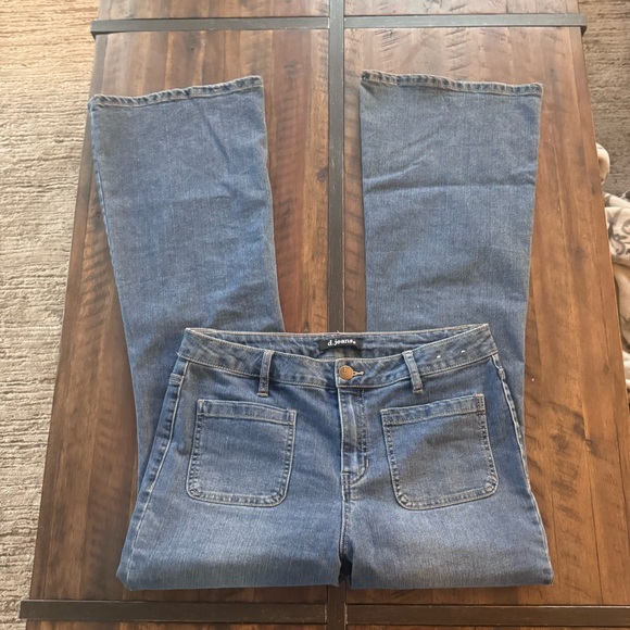 Flare Jeans by D. Jeans. Size 10. - Picture 4 of 7